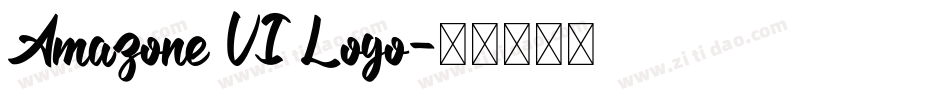 Amazone VI Logo字体转换
